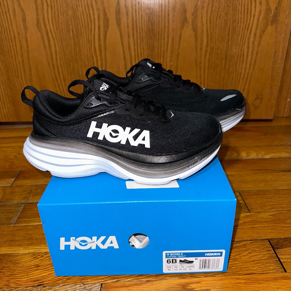 Women's Hoka Bondi 8 Max Cushioned Road Running Shoe